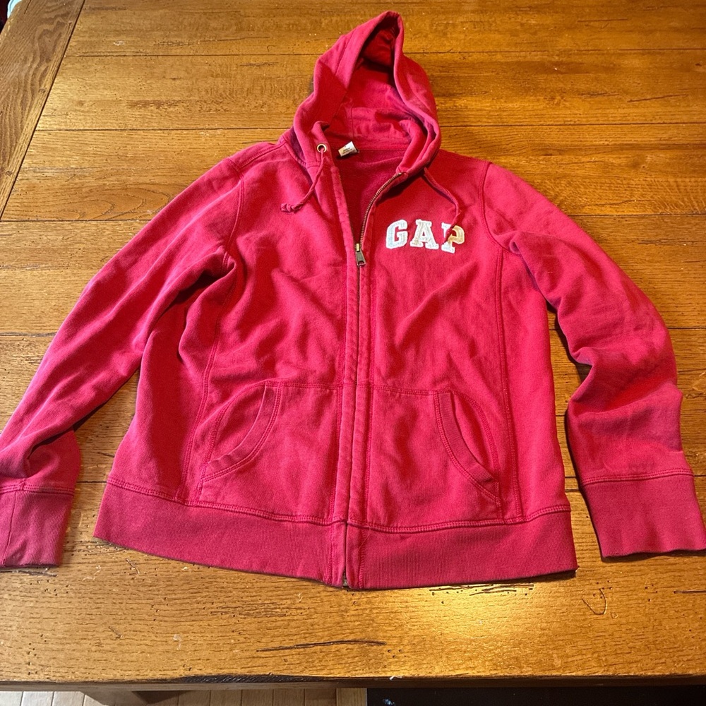 GAP Vibrant Red Hoodie